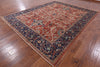 Fine Serapi Hand Knotted Wool Rug - 9' 2" X 11' 4" - Golden Nile