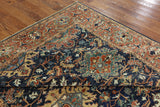 9' X 12' Hand Knotted Fine Serapi Oriental Wool Rug - Golden Nile