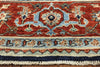 Hand Knotted Fine Serapi Oriental Wool Area Rug 9' X 12' - Golden Nile