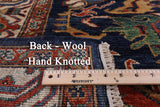 Blue Fine Serapi Wool Rug - 8' 4" X 9' 9" - Golden Nile