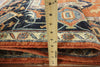 8' X 10' Fine Serapi Oriental Handmade Wool Area Rug - Golden Nile