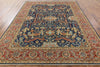 8' X 10' Hand Knotted Fine Serapi Oriental Wool Rug - Golden Nile