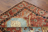 Hand-Knotted 7' 5" X 13' 5"  Fine Serapi Wool Rug - Golden Nile