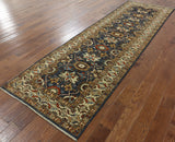 4' X 12'  Oriental Fine Serapi Hand Knotted Runner Wool Rug - Golden Nile