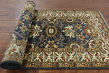 4' X 12'  Oriental Fine Serapi Hand Knotted Runner Wool Rug - Golden Nile