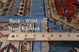 8' X 10'  Handmade Oriental Wool Fine Serapi Rug - Golden Nile