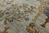 5' X 7' Tree Of Life Design Loribaft Super Gabbeh Wool Area Rug - Golden Nile