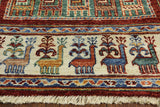 2' 6" X 9' 5" Hand Knotted Runner Super Gabbeh Oriental Wool Rug - Golden Nile