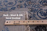 Modern Wool & Silk Handmade Rug - 8' 1" X 10' 0" - Golden Nile