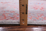 Grey Persian Handmade Wool & Silk Rug - 9' 0" X 11' 10" - Golden Nile