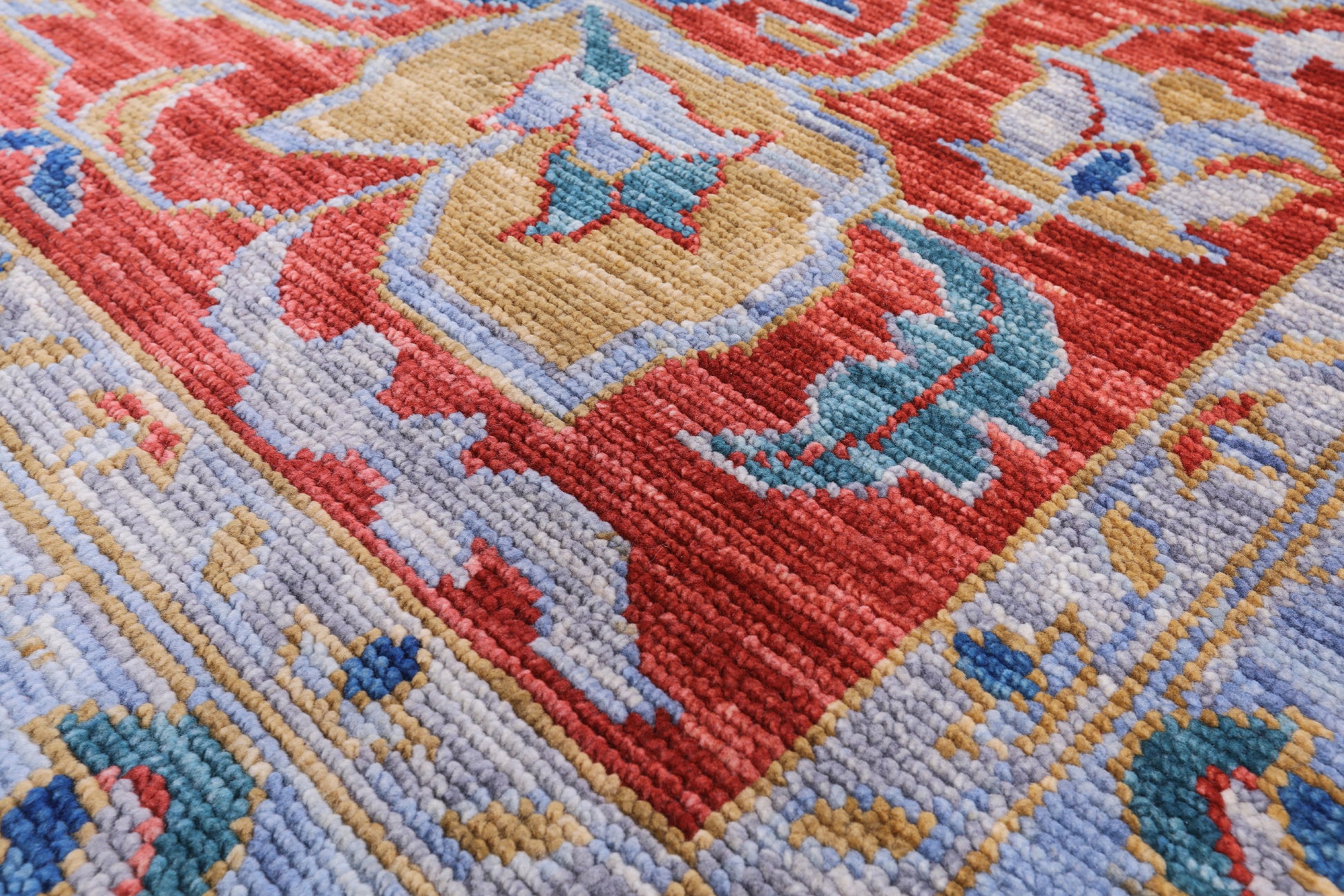 Grey Fine Serapi Handmade Wool Rug - 8' 1" X 10' 0" - Golden Nile