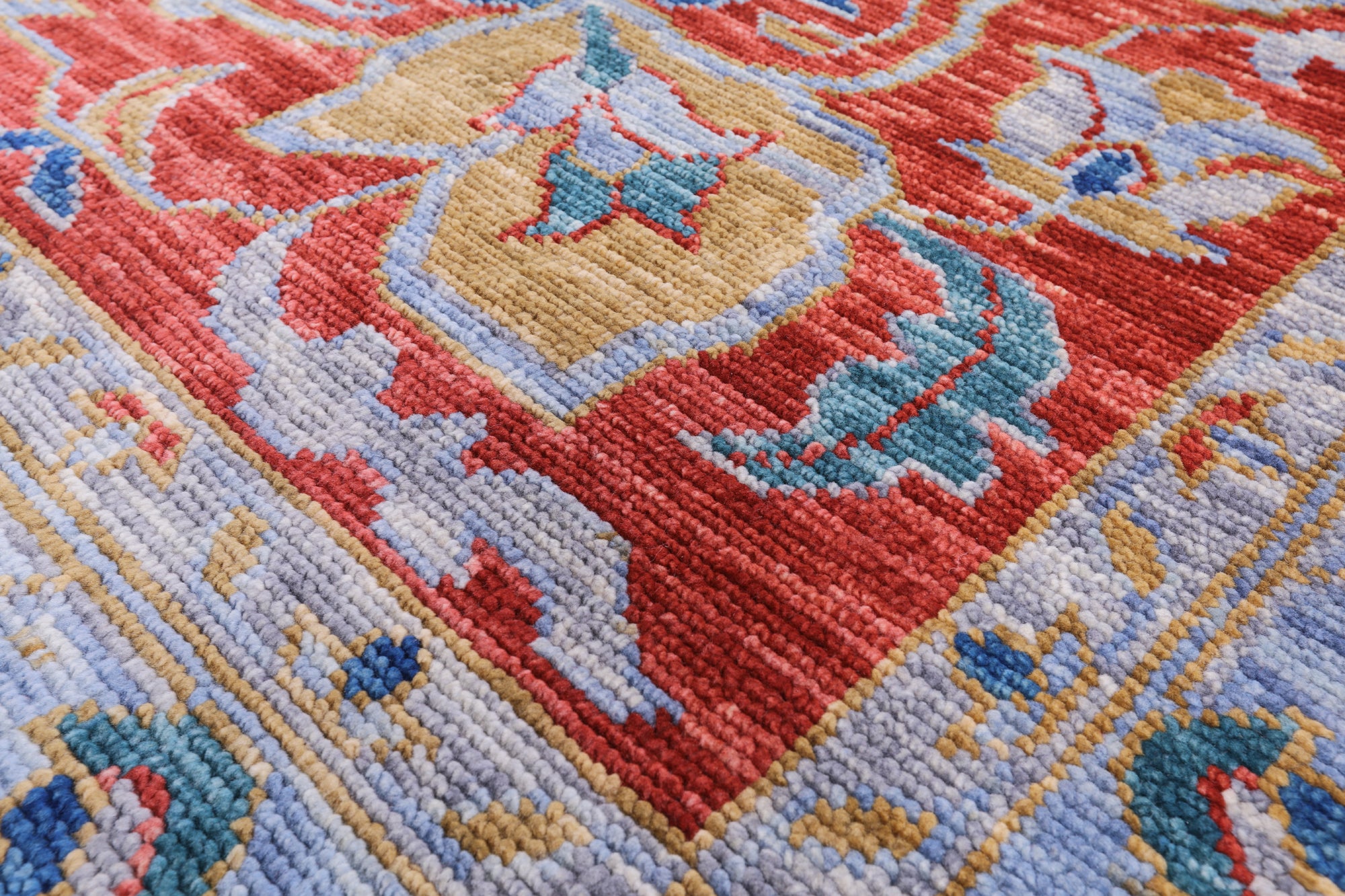 Grey Fine Serapi Handmade Wool Rug - 8' 1" X 10' 0" - Golden Nile