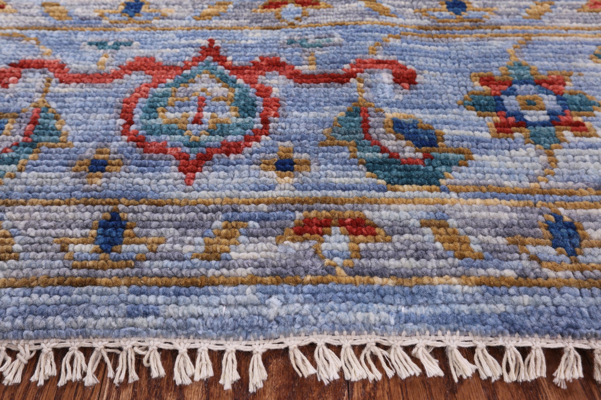 Grey Fine Serapi Handmade Wool Rug - 8' 1" X 10' 0" - Golden Nile