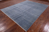 Savannah Grass Hand-Knotted Wool & Silk Rug - 8' 1" X 10' 3" - Golden Nile