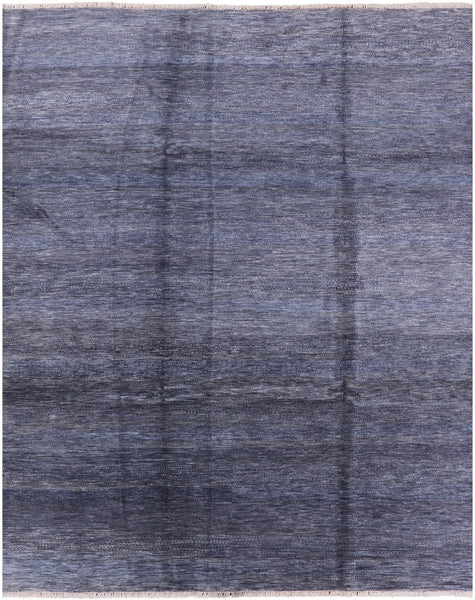 Savannah Grass Handmade Wool & Silk Rug - 7' 11" X 9' 11" - Golden Nile