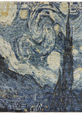 8' X 10' Starry Night By Vincent Van Gogh Wool Oriental Rug - Golden Nile
