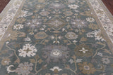 Turkish Oushak Hand Knotted Wool Rug - 8' 0" X 10' 3" - Golden Nile
