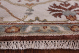 Square Turkish Oushak Wool Rug - 5' 11" X 6' 0" - Golden Nile