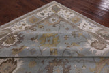 10' X 14' 3" Handmade Oushak Oriental Wool Rug - Golden Nile