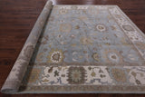 10' X 14' 3" Handmade Oushak Oriental Wool Rug - Golden Nile