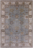 10' X 14' 3" Handmade Oushak Oriental Wool Rug - Golden Nile