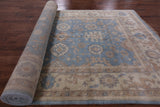 Turkish Oushak Hand Knotted Wool Area Rug - 7' 11" X 22' 8" - Golden Nile