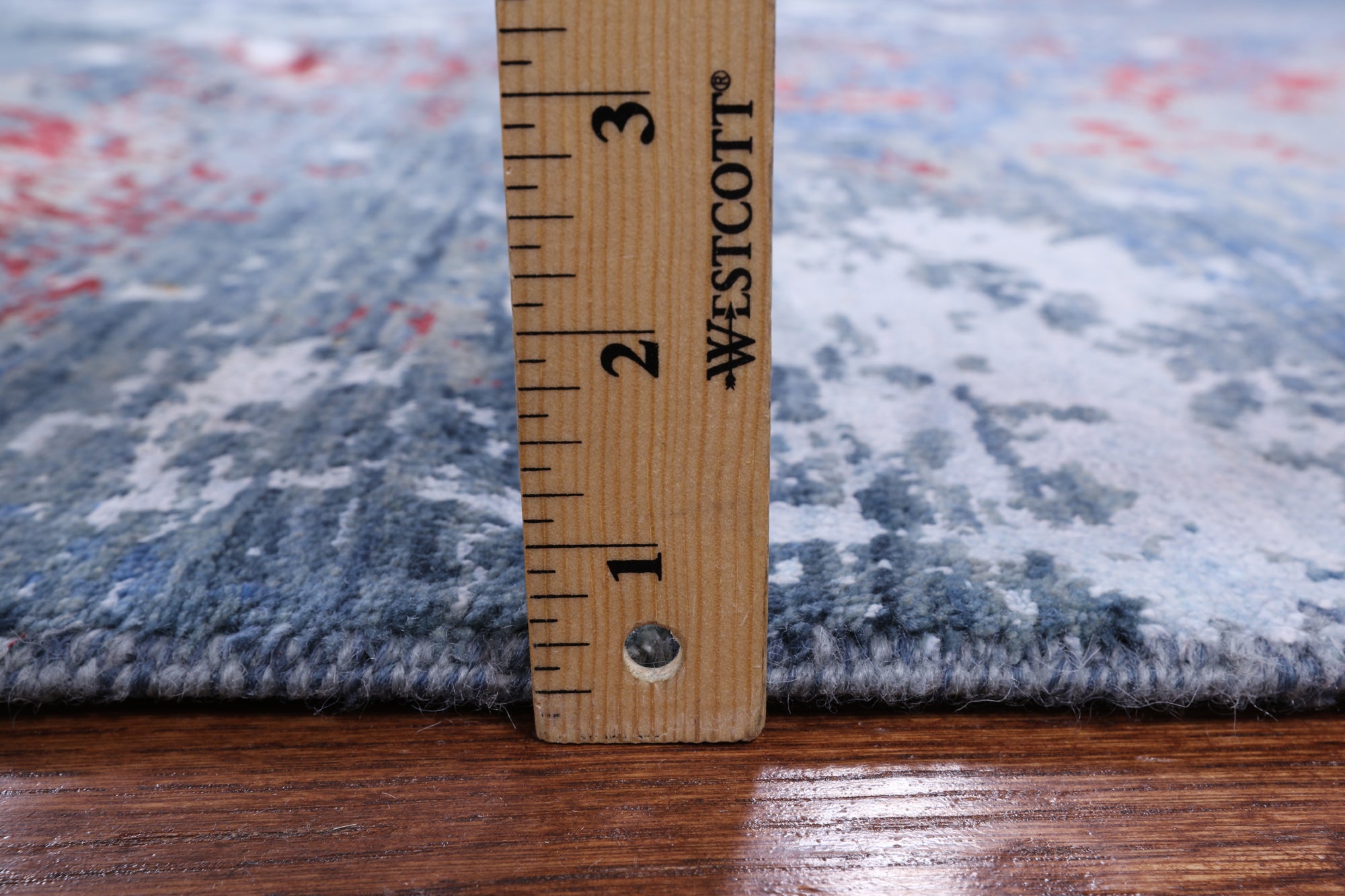 Modern Handmade Wool & Silk Rug - 9' 0" X 12' 0" - Golden Nile