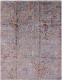 Persian Handmade Wool & Silk Area Rug - 8' 1" X 10' 2" - Golden Nile