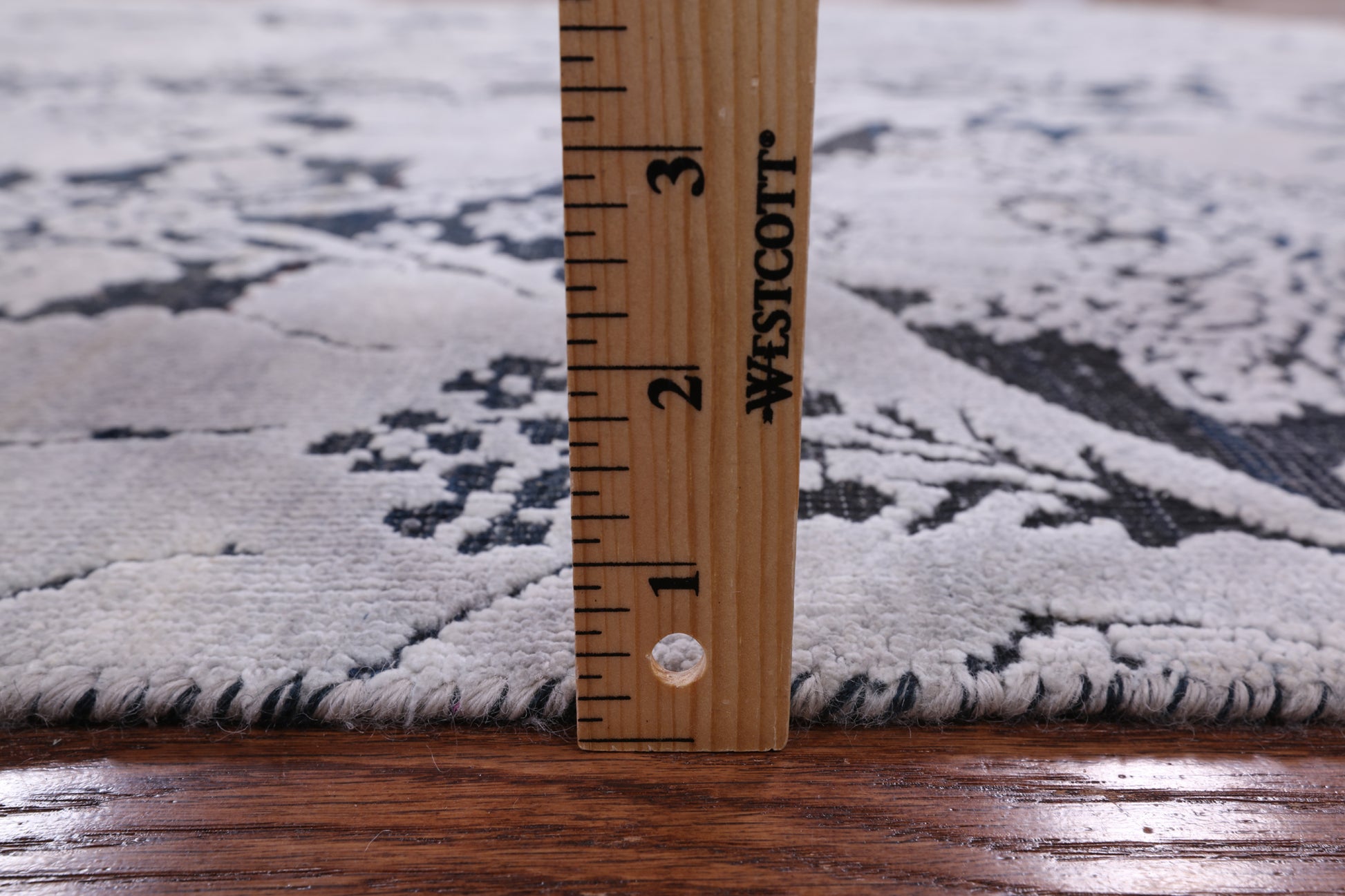 8' X 10' Pure Silk With Oxidized Wool Hand Knotted Rug - Golden Nile
