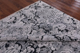 8' X 10' Pure Silk With Oxidized Wool Hand Knotted Rug - Golden Nile