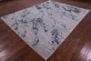 8' X 10' Pure Silk With Oxidized Wool Rug - Golden Nile