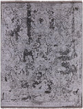 8' X 10' Pure Silk With Oxidized Wool Rug - Golden Nile