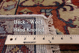 Heriz Handmade Wool Rug - 9' X 11' 11" - Golden Nile