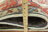 9' 4" X 11' 11" Traditional Heriz Wool Handmade Rug - Golden Nile