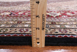 Black Bijar Handmade Wool & Silk Rug - 8' 3" X 10' 6" - Golden Nile