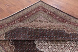 Black Bijar Handmade Wool & Silk Rug - 8' 3" X 10' 6" - Golden Nile