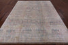 8' X 10'Hand Knotted Pure Silk Ikat Design Area Rug - Golden Nile