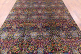 Persian Handmade Silk Rug - 8' 0" X 9' 10" - Golden Nile