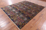 Persian Handmade Silk Rug - 8' 0" X 9' 10" - Golden Nile