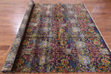 Persian Handmade Silk Rug - 8' 0" X 9' 10" - Golden Nile