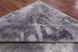 Grey Ballerina Ballet Dancer Design Modern Handmade Wool & Silk Rug - 8' 0" X 10' 0" - Golden Nile