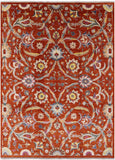 Fine Serapi Hand Knotted Rug - 9' 0" X 12' 3" - Golden Nile