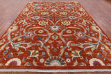 Fine Serapi Hand Knotted Rug - 9' 0" X 12' 3" - Golden Nile