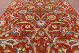 Fine Serapi Hand Knotted Rug - 9' 0" X 12' 3" - Golden Nile