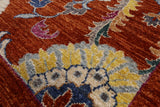 Fine Serapi Hand Knotted Rug - 9' 0" X 12' 3" - Golden Nile