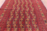 Persian Tribal Handmade Wool Area Rug - 6' 4" X 9' 4" - Golden Nile