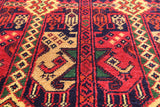 Persian Tribal Handmade Wool Area Rug - 6' 4" X 9' 4" - Golden Nile