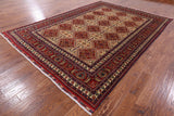 Tribal Persian Handmade Wool Rug - 8' 3" X 11' 3" - Golden Nile