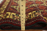 2' 10" X 10' 2" Hand Knotted Persian Tribal Wool Runner Rug - Golden Nile