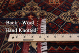 Tribal Persian Handmade Wool Rug - 6' 5" X 10' 0" - Golden Nile
